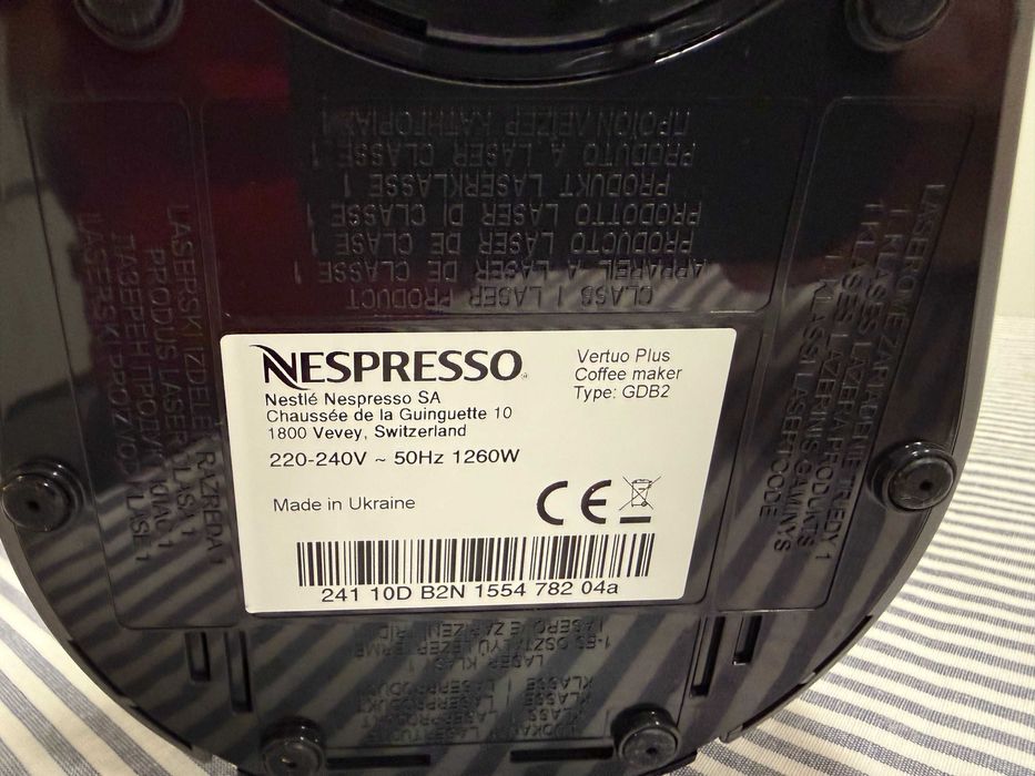 Nespresso Vertuo Plus Automática – Topo de Gama