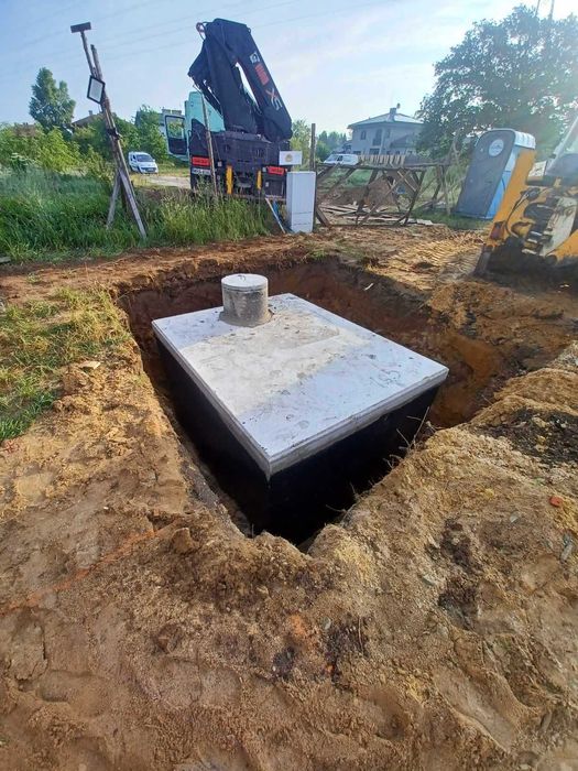 Szambo betonowe Zbiornik Gnojowica Deszczówka Piwnica Schron Kanał