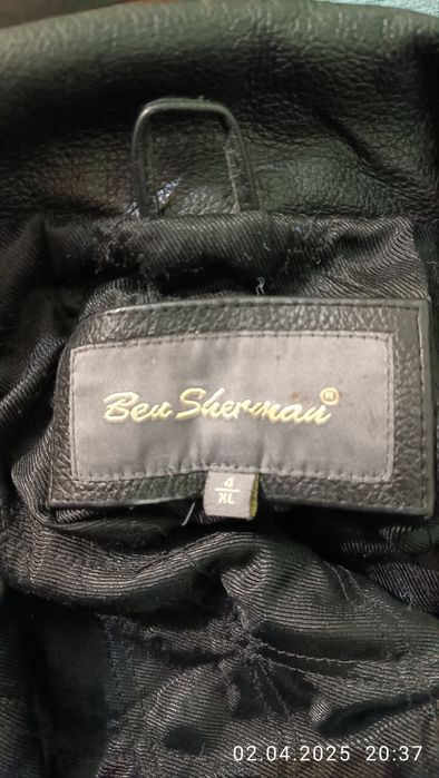 Шкіряні курточки Bertanni London 3XL та Ben Sherman 4XL