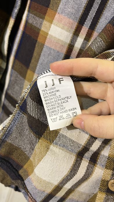 Тепла сорочка у клітинку