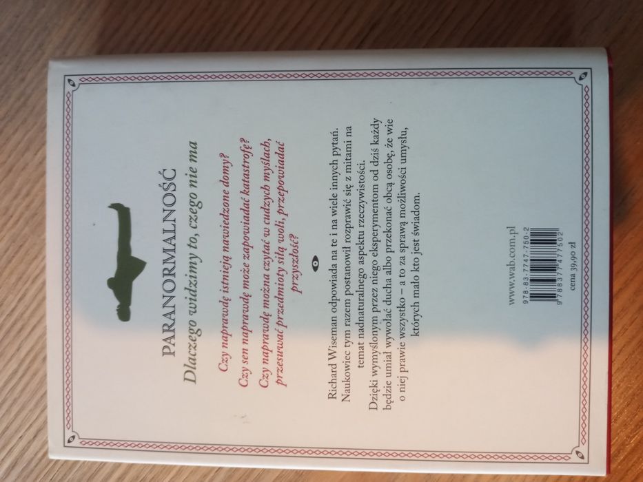 Paranormalność. Richard Wiseman