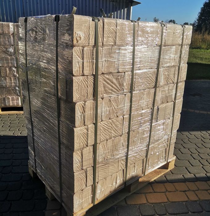 Brykiet Drzewny RUF Liściasty Brzoza-Olsza, Paleta 960kg, Opał