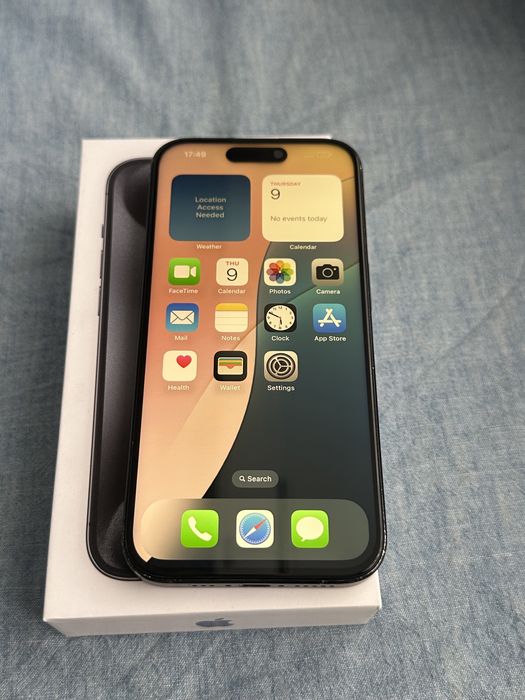 iPhone 15 Pro, 256GB neverlock