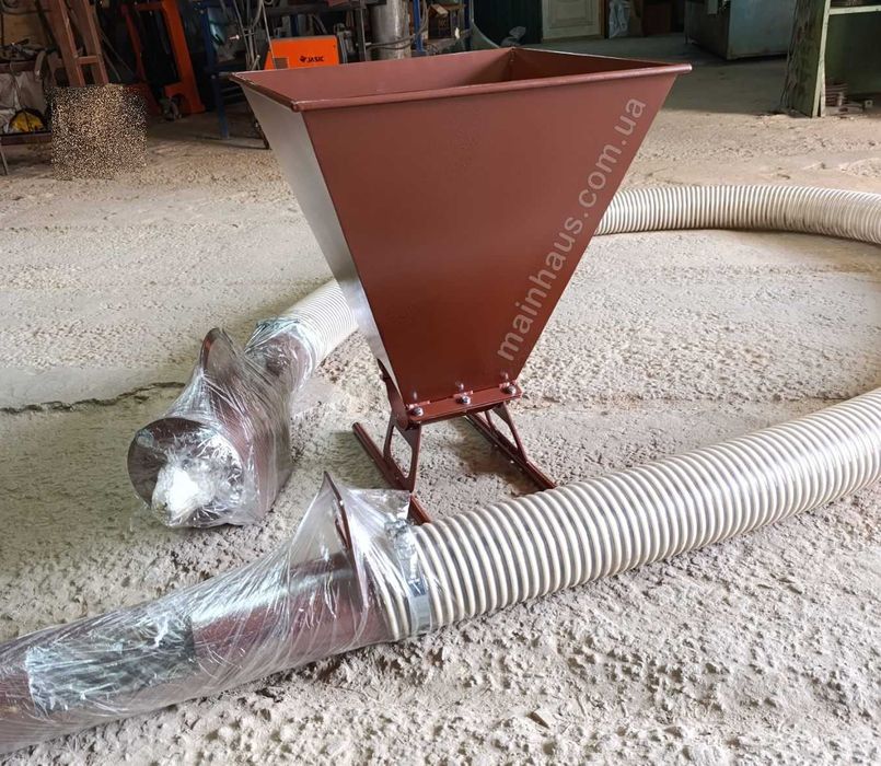 погрузчик зерна шнек спіральний конвеєр гнучкий навантажувач гибкий 90