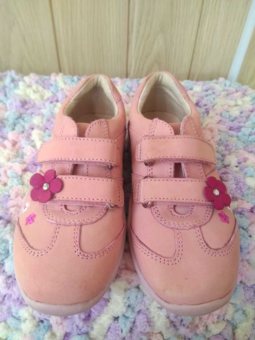 детские кожаные кроссовки туфельки на девочку из натуральной кожи