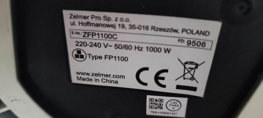 Robot plenarny Zelmer