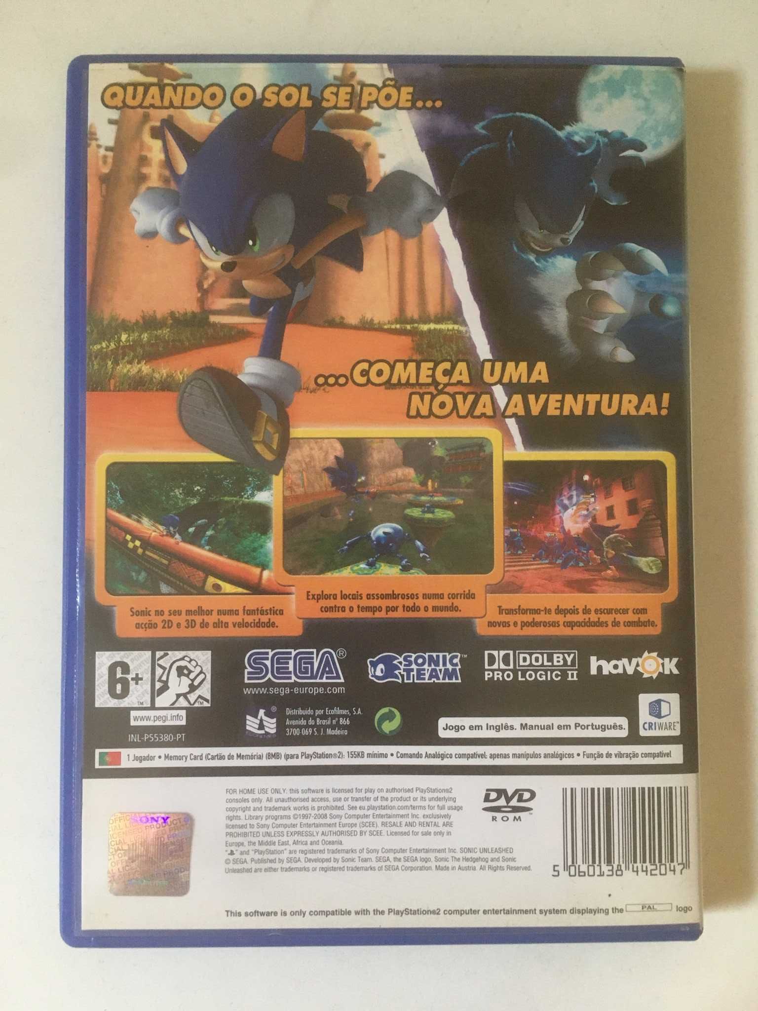 Sonic Unleashed (PS2)