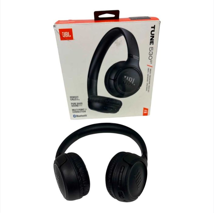 Słuchawki bezprzewodowe nauszne JBL Tune 530BT czarne