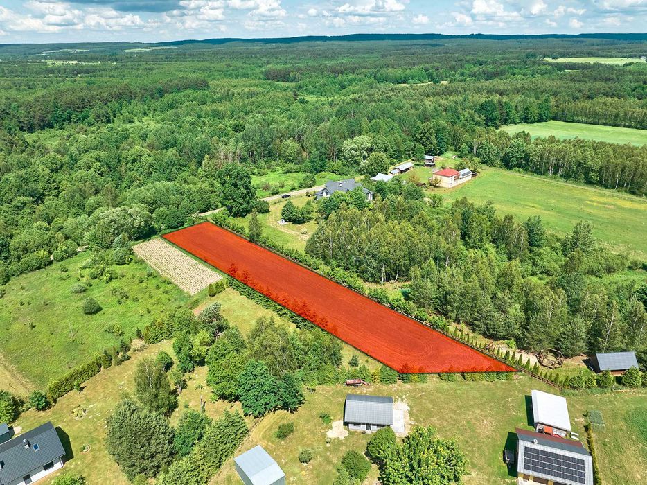Działka budowlana 3098 m² | WZ na dom | Pełne media (kanalizacja, światłowód, prąd, woda) | Puchacze k. Horyńca-Zdroju - Widok 5