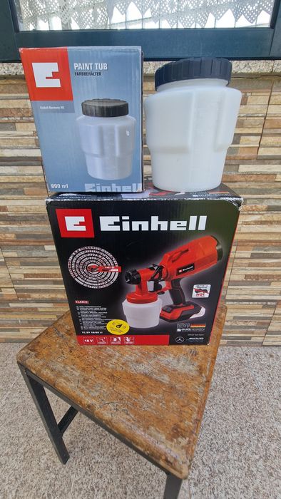 Einhell - Pistola de Pintura a Bateria