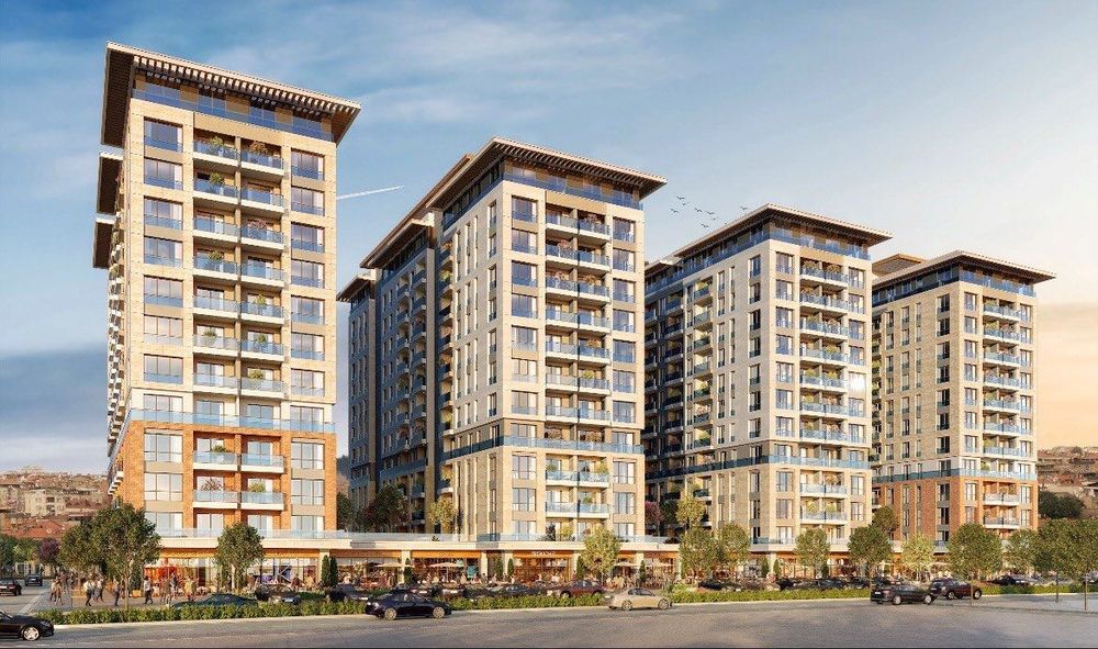 Без комісії.Продаж картири 2+1 в новобудові біля парку, Стамбул ЦЕНТР