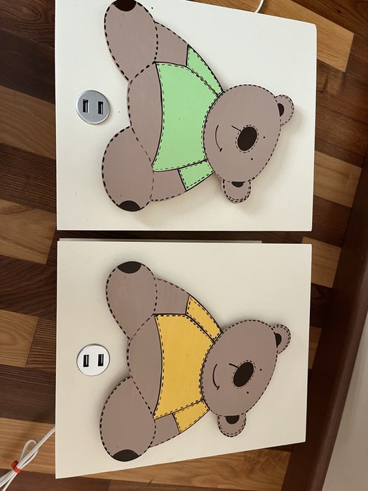 Lampka drewniana Lampka dla dziecka