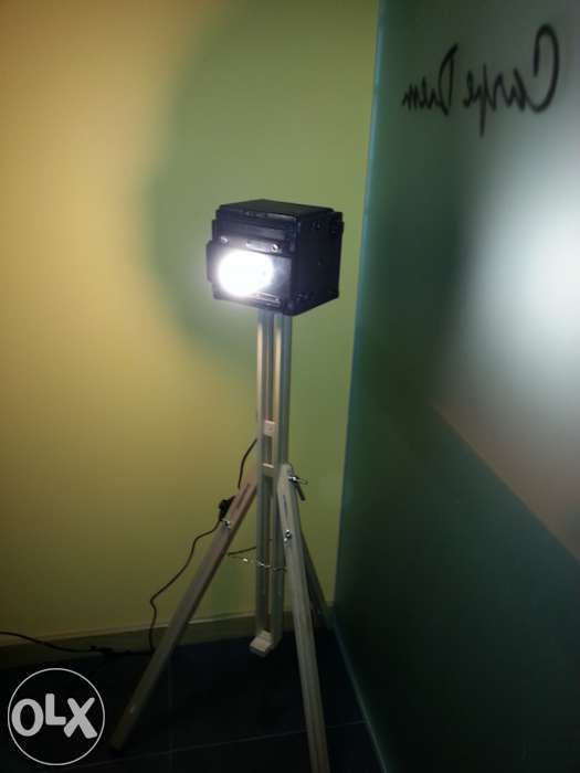 Candeeiro de pé Vintage Máquina fotográfica Marrion