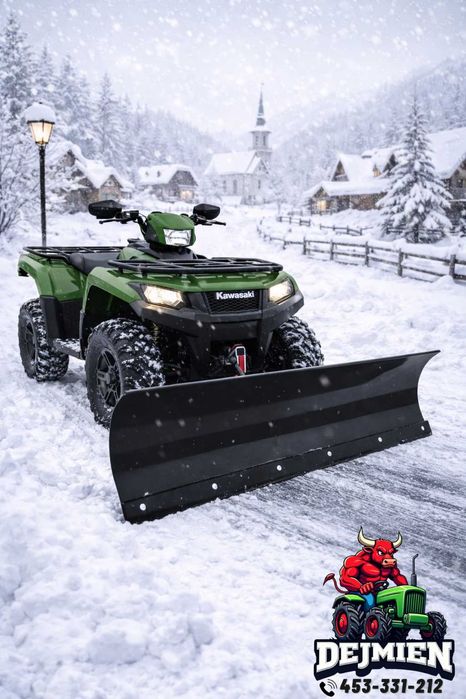 Pług do Quada**Do śniegu//Szybki Montaż//PŁYTA//150 cm//Solidny/OKAZJA