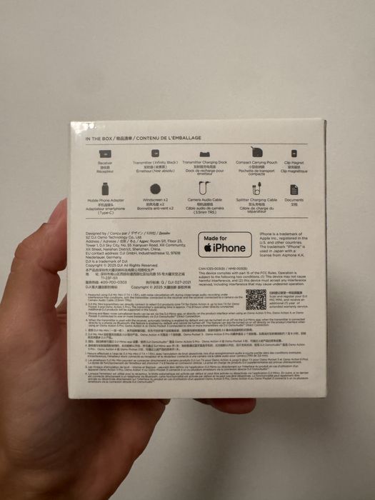 Новий Мікрофон Dji mic mini