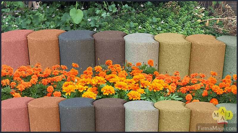 Palisada Betonowa na schody okrągła 30 cm dostawa cała Polska