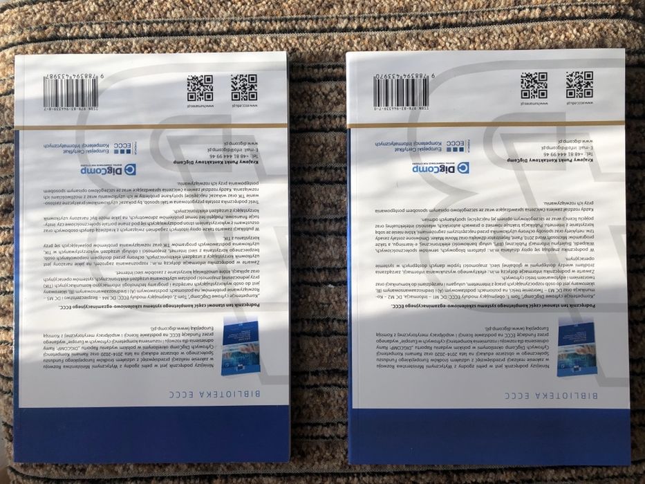 Nowe 2x Książki INFORMATYKA DigComp Cześć 1 oraz 2