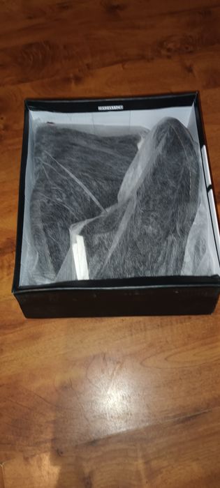 Botki wiosenne czarne zamszu roz. 38 nowe