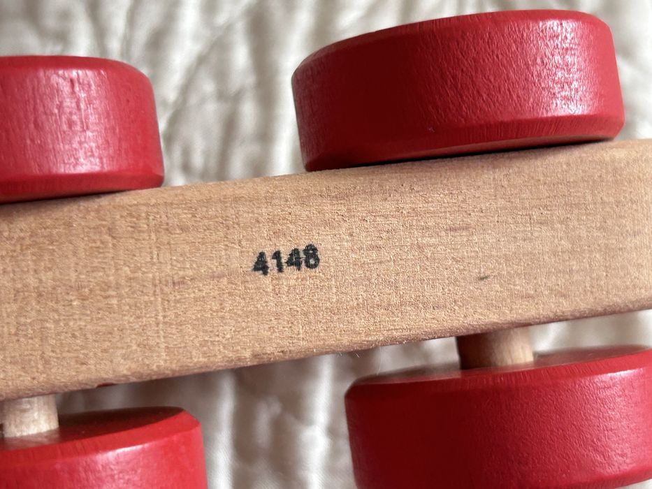 Лот 4 вінтажних якісних деревʼяних іграшки. Hape / Little Copter