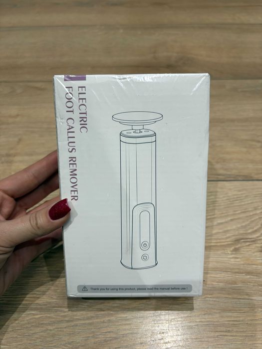 Elektryczny pilnik do stóp pięt frezarka tarka 2w1