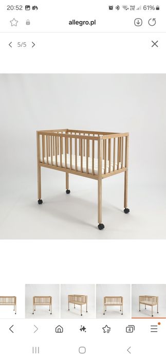 Łóżeczko Niemowlęce/dziecięce Mini