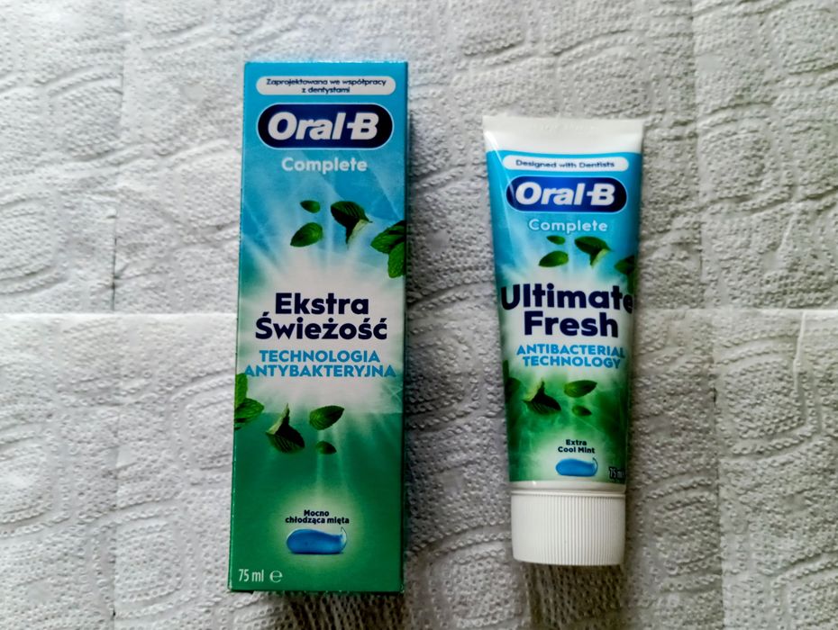 Oral-B Complete Ultimatum Fresh technologia antybakteryjna pasta do zębów 75 ml 3 szt.