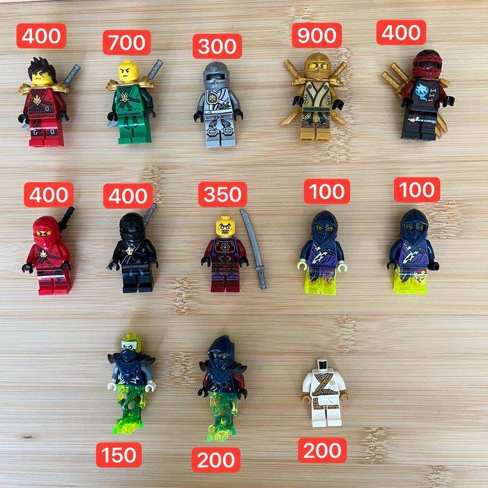 Фігурки Лего Ninjago, Star Wars, Marvel, Castle, CMF, Chima
