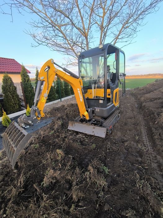 Minikoparka Leite 1600 kg