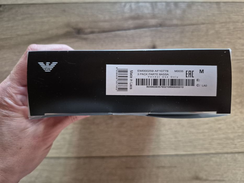 Bokserki Męskie 3pak Emporio Armani M