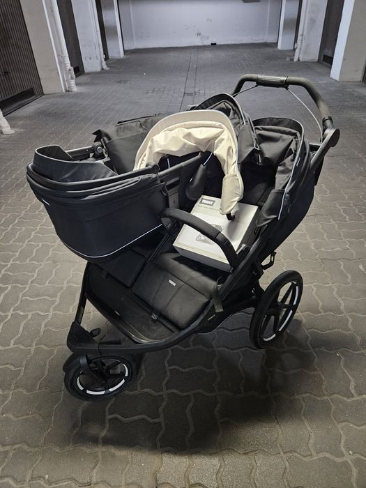 Thule Urban Glide 3 Double | Mega Zestaw 7w1 | Gondola, Torba, Akcesoria