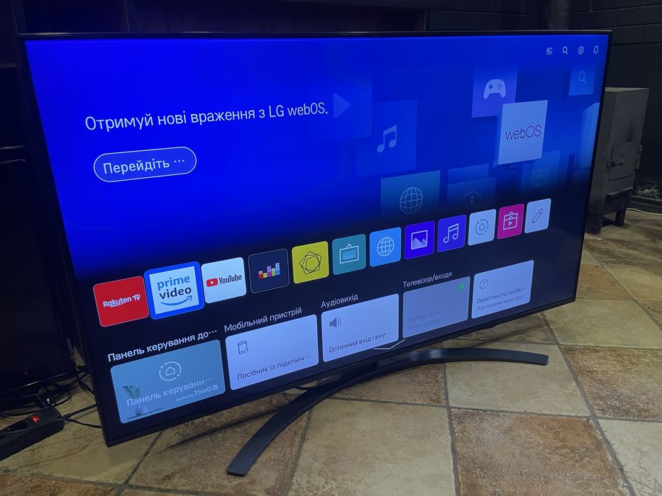 Телевізол Lg 55 smart tv 4k nano cell