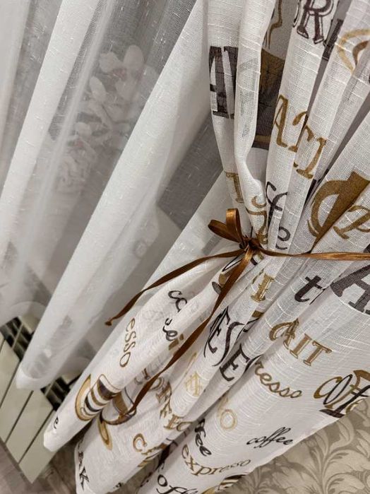 високоякісні штори з льону