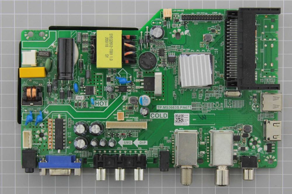 tp.ms3663s.pa671 mainboard tv led silver ip-le24/494397