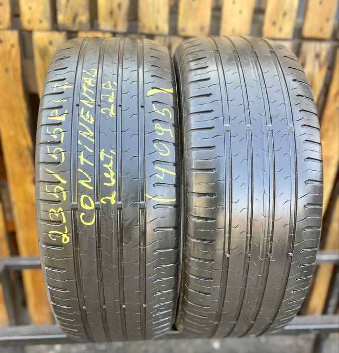 Б/у шини 235/55 r17 Continental 22р. літо