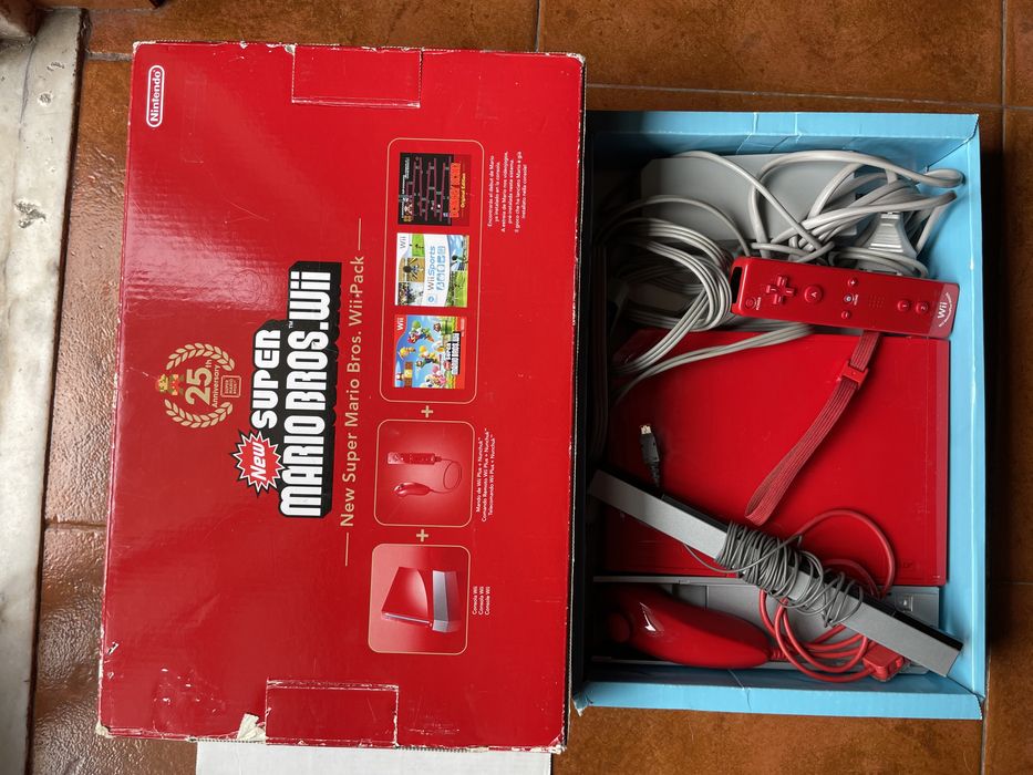 Nintendo Wii 25º Anniversary Mario Edition