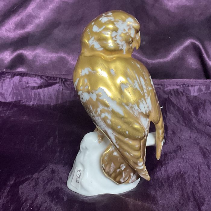 Piriquito vista alegre porcelana pintura manual 13 cm