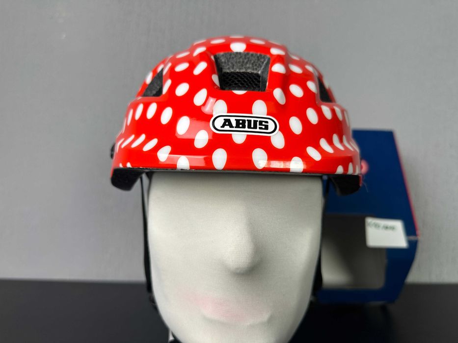 Kask ABUS Anuky 2.0 red spots M