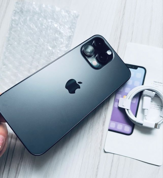 З гарантією Iphone 14pro max 128gb black neverlock 92%акумулятор