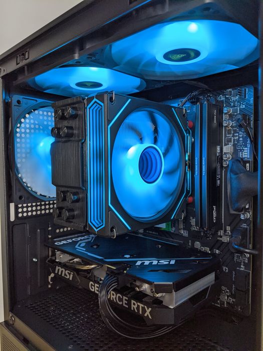 ПК rtx4060ti 16gb ryzen 5 7500f ddr 32 gb озу ssd m2