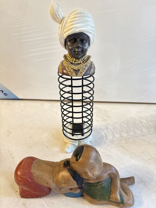 Estatuetas artesanais - Arte africana