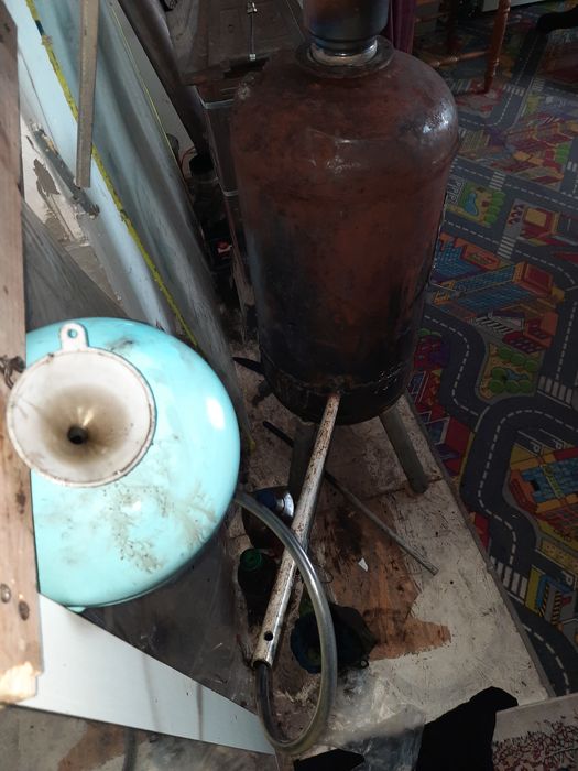 буржуйка, Б/У печка буржуйка