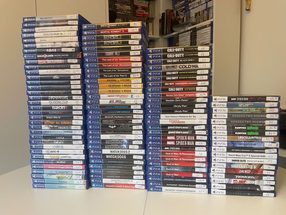 Gry na konsole PlayStation 4/PlayStation 5