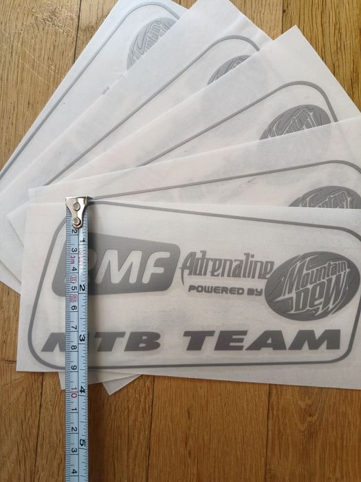 Naklejki na samochód MTB team RMF fm