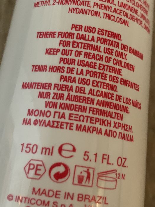 Sensual włoska perfumowana iwoda do ciała 150 ml