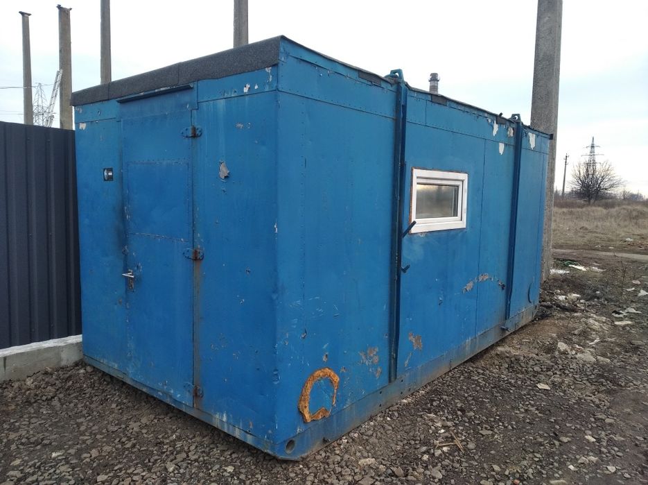 Бытовка, строительный вагончик, модульный будинок, контейнер, кунг