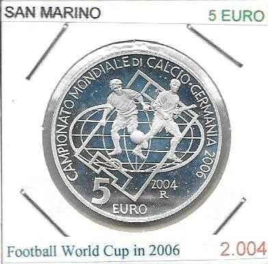 San Marino - - - - - Euros de PRATA - - - Moedas