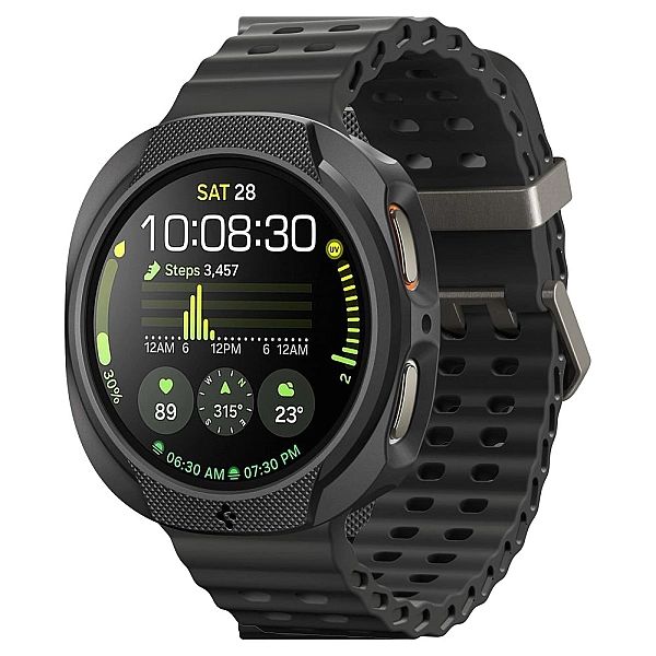 Spigen Liquid Air Samsung Galaxy Watch 8 (44 Mm) Matte Black