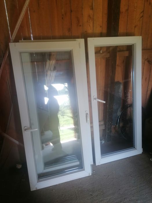 Okno trzykwaterowe z demontażu 205x149