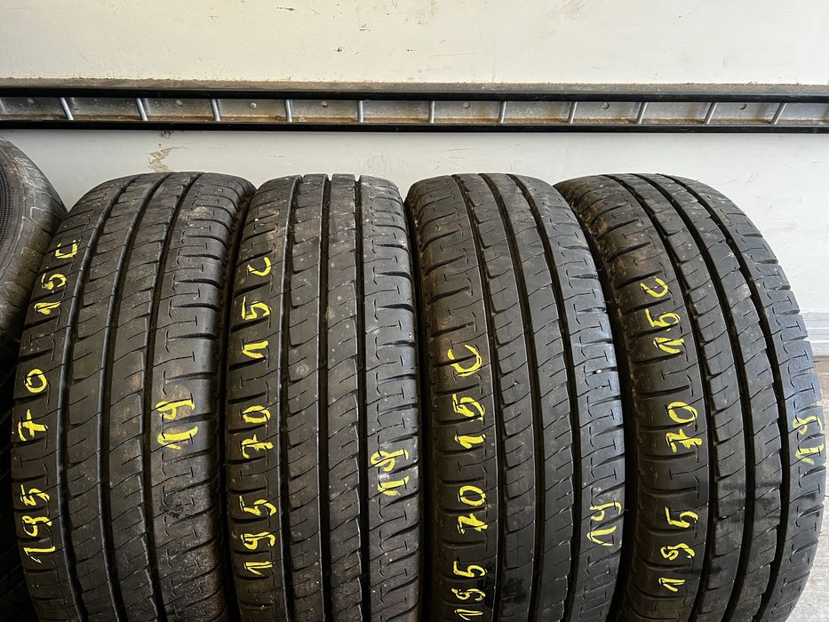 4 opony Michelin Agilis 195/70/15 C