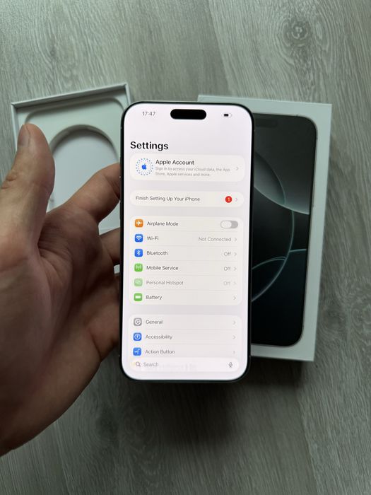iphone 16 pro max 256 GB esim neverlock